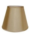 Cloth & Wire Cloth&wire Slant Deep Empire Hardback Lampshade With Washer Fitter In Tan
