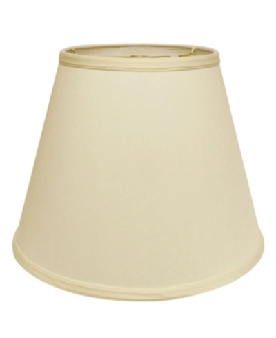 Cloth & Wire Cloth&wire Slant Deep Empire Hardback Lampshade With Washer Fitter In Off-white