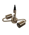 Cloth & Wire Cloth&wire Pendant Kit For 2 Lights In Silver