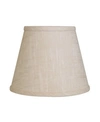 CLOTH & WIRE CLOTH&WIRE SLANT EMPIRE HARDBACK LAMPSHADE WITH BULB CLIP