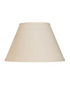 Cloth & Wire Cloth&wire Slant Empire Hardback Lampshade With Washer Fitter In Off-white
