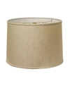 Cloth & Wire Cloth&wire Slant Retro Drum Hardback Lampshade With Washer Fitter In Beige