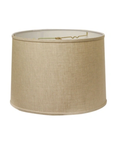 Cloth & Wire Cloth&wire Slant Retro Drum Hardback Lampshade With Washer Fitter In Beige