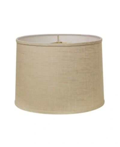 Cloth & Wire Cloth&wire Slant Retro Drum Hardback Lampshade With Washer Fitter In Beige