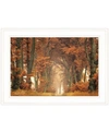TRENDY DECOR 4U FOLLOW YOUR OWN WAY BY MARTIN PODT, READY TO HANG FRAMED PRINT, WHITE FRAME, 21" X 15"