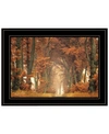 TRENDY DECOR 4U FOLLOW YOUR OWN WAY BY MARTIN PODT, READY TO HANG FRAMED PRINT, BLACK FRAME, 21" X 15"