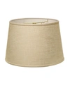 CLOTH & WIRE CLOTH&WIRE SLANT MODIFIED EMPIRE HARDBACK LAMPSHADE WITH WASHER FITTER