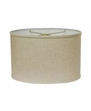 CLOTH & WIRE CLOTH&WIRE SLANT RETRO OVAL HARDBACK LAMPSHADE WITH WASHER FITTER