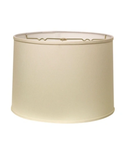 Cloth & Wire Cloth&wire Slant Retro Drum Hardback Lampshade With Washer Fitter In Off-white