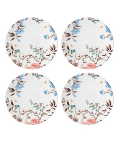 Lenox Sprig & Vine Dinner Plate Set/4 In White