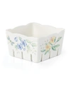 Lenox Butterfly Meadow Kitchen Berry Bowl, Exclusively At Macy's In White With Multi-color Botanical Design