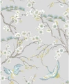 Graham & Brown Japan Blue Wallpaper In Blue