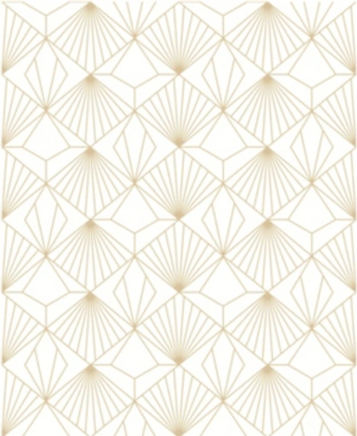 Graham & Brown Diamond Wallpaper In White