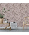 Tempaper Clouds Peel And Stick Wallpaper In Fog Grey