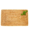 Artifacts Trading Company Artifacts Rattan Rectangular Placemat In Honey Brown
