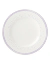 Kate Spade New York Charlotte Street East Grey Collection Accent Plate In Lavender