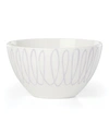 Kate Spade Charlotte Street Cereal Bowl In Lavender