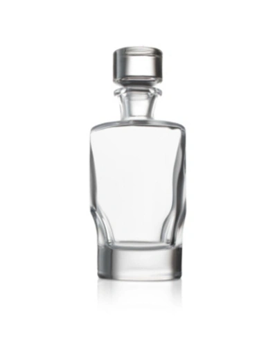 Joyjolt Carina Crystal Whiskey Decanter, 25.3 oz In Clear