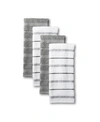 Kitchenaid Albany Kitchen Towel Set, Set Of 4 In Grey