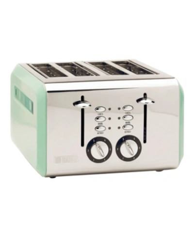 Haden Cotswold 4-slice Stainless Steel Toaster In Green