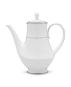 Noritake Spectrum Coffee Server, 49 Oz. In Silver