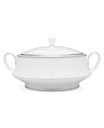 Noritake Spectrum Covered Vegetable Bowl, 48 Oz. In Silver