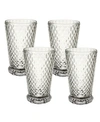 Villeroy & Boch Boston Highball Glasses, 13.5oz. Set Of 4 In Clear