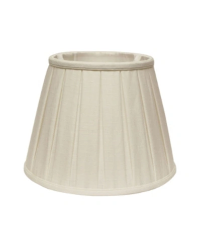 Cloth & Wire Cloth&wire Slant Linen Box Pleat Softback Lampshade With Washer Fitter In White
