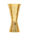 Prince Of Scots 24k Gold Plate Hammered Solid Copper Jigger In Gold