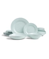 Portmeirion Sophie Conran White 16-pc. Dinnerware Set, Service For 4, Exclusively At Macy's In Celadon