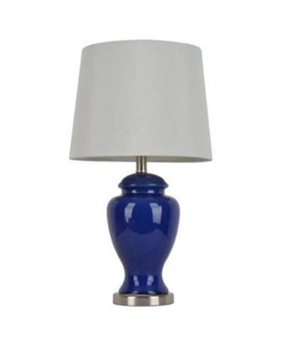 Decor Therapy Lorren Table Lamp In Blue