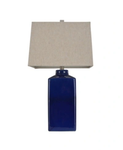 Decor Therapy Kennedy Table Lamp In Blue