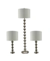 DECOR THERAPY DECOR THERAPY ETTIE STACKED BALL 3 PACK LAMP SET SET OF 2