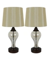 DECOR THERAPY DECOR THERAPY BRADY TABLE LAMPS WITH USB PORTS SET OF 2