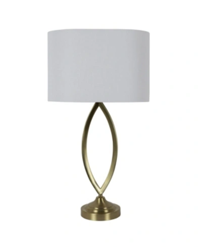 Decor Therapy Sculpted Table Lamp In Brass