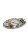 ARTHUR COURT DESIGNS ALUMINUM GRAPE TRAY ENTERTAINMENT 5-PIECE