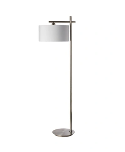 Dainolite 1 Light Floor Lamp In Chrome