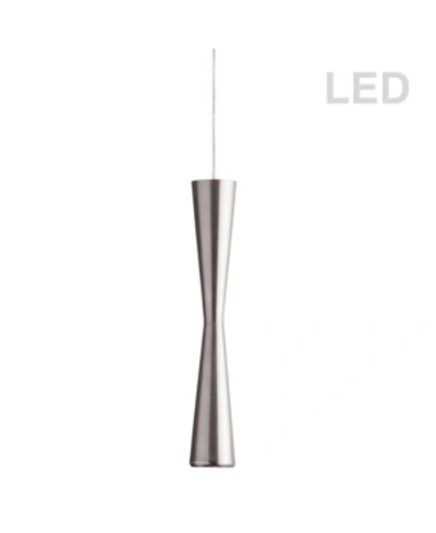 Dainolite 1 Light 5 Watt Led Pendant In Chrome