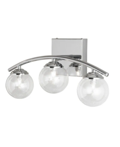 Dainolite 3 Light Vanity Light In Chrome