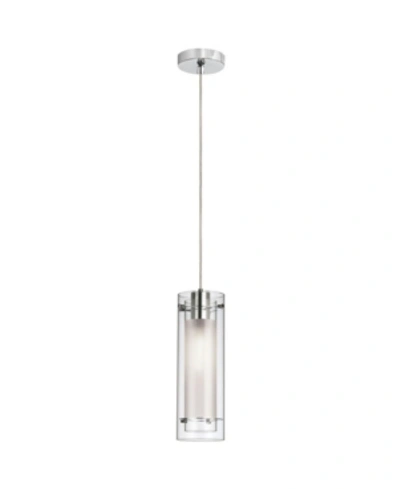 Dainolite 1 Light Pendant In Chrome