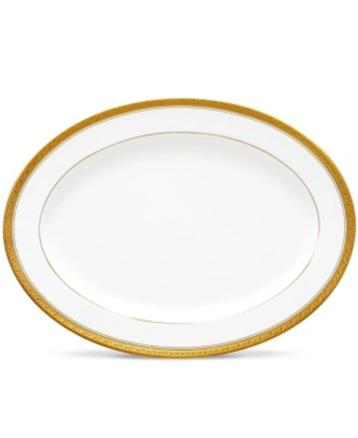 Noritake Crestwood Gold Oval Platter