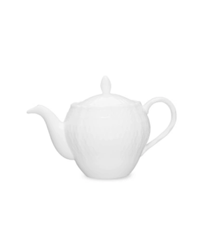 Noritake Cher Blanc Small Tea Pot In White