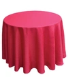 MANOR LUXE GALA GLISTENING EASY CARE SOLID COLOR TABLECLOTH