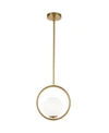 DAINOLITE 1 LIGHT HALOGEN PENDANT