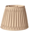 CLOTH & WIRE CLOTH&WIRE SLANT OVAL DOUBLE SMOCKED PLEAT SOFTBACK LAMPSHADE