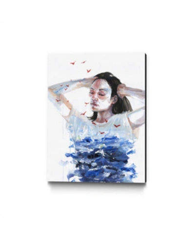 Eyes On Walls Agnes Cecile Finally She Lost Everything Museum Mounted Canvas 33" X 44" In Multi
