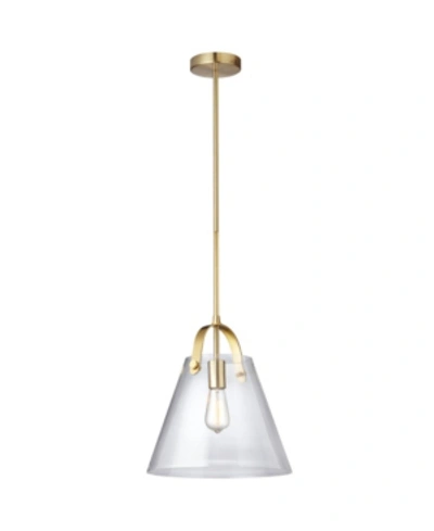 Dainolite 1 Light Incandescent Pendant In Clear