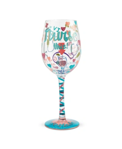 Enesco Lolita Nurse This Wine Glass In Multi
