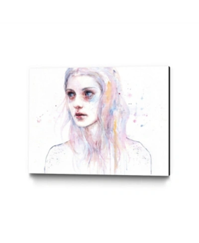 Eyes On Walls Agnes Cecile Unsaid Things Museum Mounted Canvas 24" X 32" In Multi