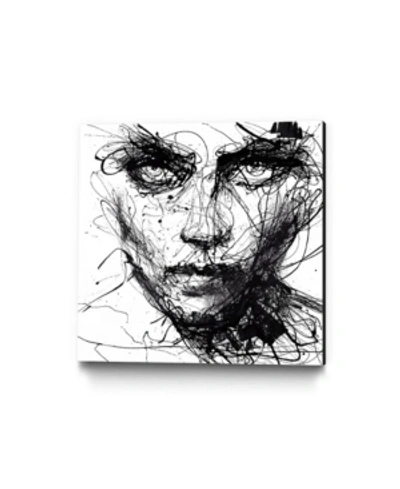 Eyes On Walls Agnes Cecile In Trouble, She Will Museum Mounted Canvas 18" X 18" In Multi